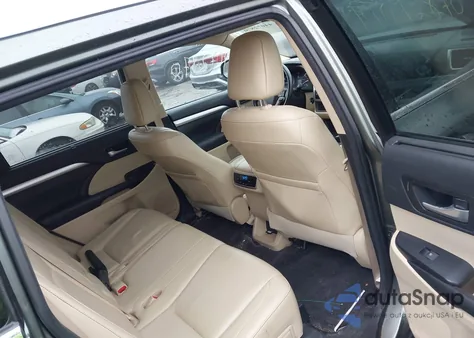 2017 Toyota Highlander Xle z USA, uszkodzony, nr VIN 5TDJZRFH5HS391781